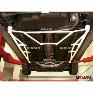 Ultra Racing stražnje 8-točkovno pojačanje šasije za Toyota Vios XP40 1.5 2WD