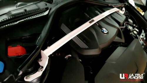 Ultra Racing front upper strut brace for BMW 1 F20/M2 F22/F87, BMW 3 F30, BMW 4 F32
