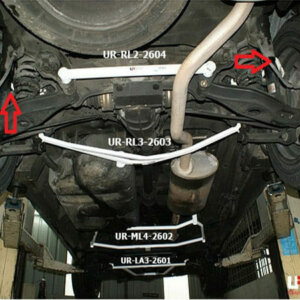 Ultra Racing stražnji stabilizator za Ssangyong Stavic/Rodius I 2.7D 4WD