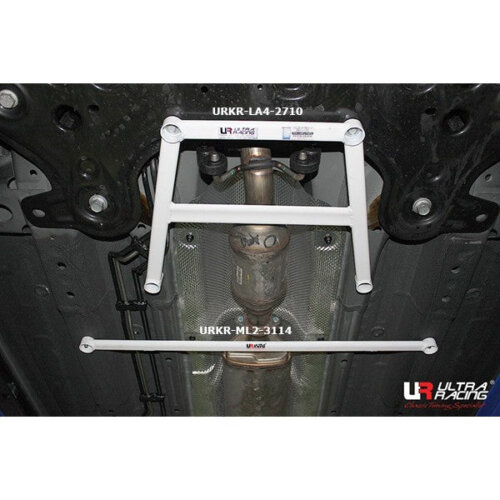 Ultra Racing mid lower chassis brace for Chevrolet Aveo T300