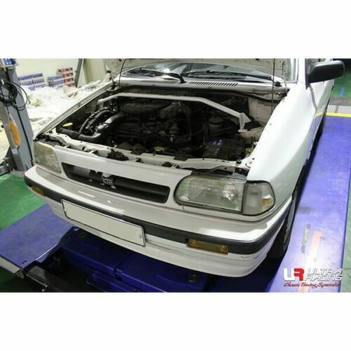 Ultra Racing front upper strut brace for Kia Pride (Y) 1.1