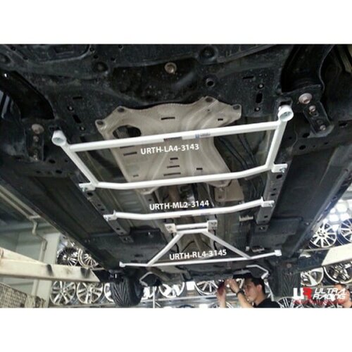 Ultra Racing front lower chassis brace for Mazda 2 (DJ)