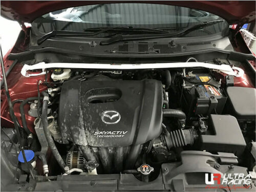 Ultra Racing front strut brace for Mazda 2 DJ
