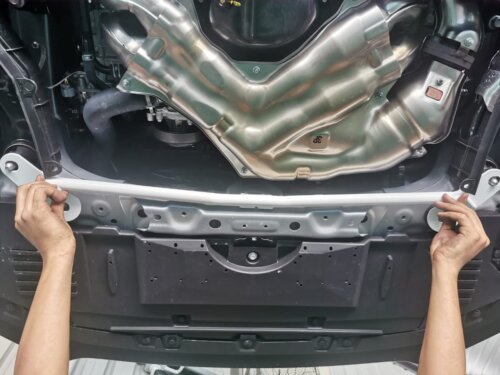 Ultra Racing front lower chassis brace for Toyota GR86 ZN8