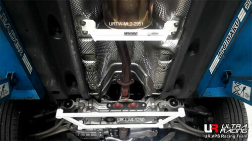 Ultra Racing srednje donje ojačanje šasije za Volkswagen Sharan II (7N) 2.0 TDI