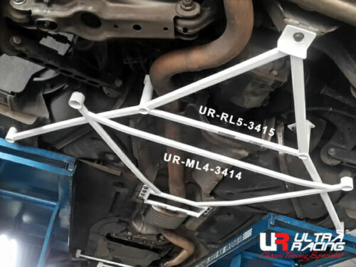 Ultra Racing mid lower chassis brace for BMW X1 E84