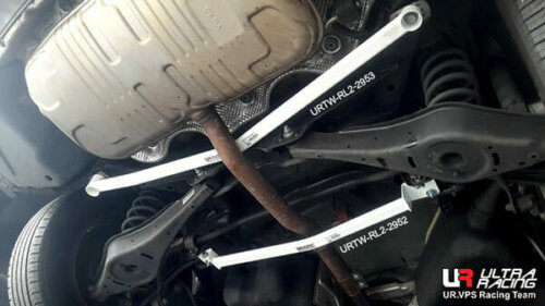 Ultra Racing rear lower chassis brace for Volkswagen Sharan II (7N) 2.0 TDI