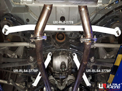 Ultra Racing rear lower chassis brace for Infiniti Q50 V37