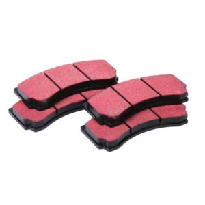 Racingline replacement brake pads for 4-pot brake kit, 2018–