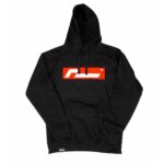 Racingline black/red hoodie, size M