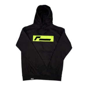 Racingline black and yellow hoodie – size S