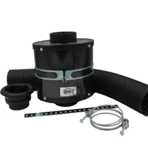 BMC OTA oval trumpet airbox ACOTA70/85L170-B-WP (waterproof) – universal, for engines over 1,600 cc