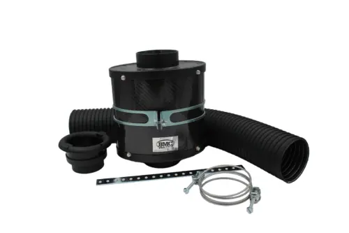 BMC OTA oval trumpet airbox ACOTA70/85L170-B-WP (waterproof) – universal, for engines over 1,600 cc