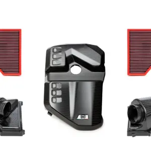 BMC CKS carbon kit supercar CKS00003 for BMW M2, M3, M4 – 1 × carbon engine cover, 2 × airbox, 2 × air filters, matt carbon