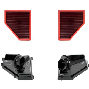 BMC CKS carbon kit supercar CKS00004 for BMW M2, M3, M4 – 2 × airbox, 2 × air filters, gloss carbon