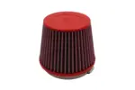 BMC conical air filter FBSA00001 – Ø114 mm flange, 130 mm high, polyurethane top