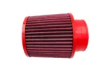 BMC conical air filter FBSA100-140 – Ø100 mm flange, 185 mm high, polyurethane top