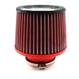 BMC conical air filter FBSA110-110C – Ø110 mm flange, 153 mm high, carbon top