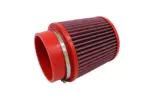BMC conical air filter FBSA110-140 – Ø110 mm flange, 183 mm high, polyurethane top