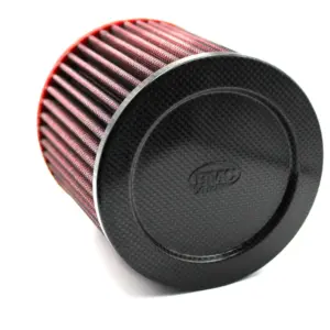 BMC conical air filter FBSA110-140C – Ø110 mm flange, 183 mm high, carbon top