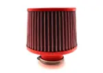 BMC conical air filter FBSA60-110 – Ø60 mm flange, 156 mm high, polyurethane top