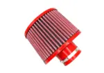 BMC conical air filter FBSA85-110C – Ø85 mm flange, 156 mm high, carbon top