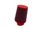 BMC conical air filter FBSA60-128 – Ø60 mm flange, 173 mm high, polyurethane top