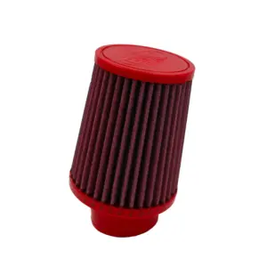 BMC conical air filter FBSA60-128 – Ø60 mm flange, 173 mm high, polyurethane top