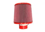 BMC conical air filter FBSA60-140 – Ø60 mm flange, 186 mm high, polyurethane top