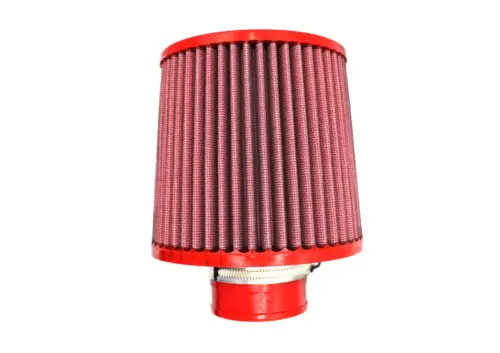 BMC conical air filter FBSA60-140 – Ø60 mm flange, 186 mm high, polyurethane top