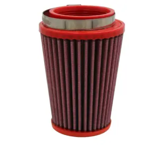 BMC conical air filter FBSA65-130 – Ø65 mm flange, 145 mm high, polyurethane top