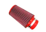 BMC conical air filter FBSA65-150 – Ø65 mm flange, 198 mm high, polyurethane top