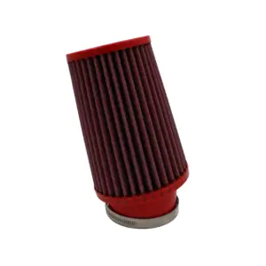 BMC conical air filter FBSA70-150 – Ø70 mm flange, 198 mm high, polyurethane top