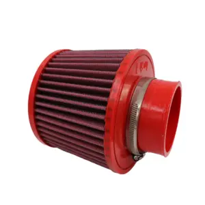 BMC conical air filter FBSA76-110 – Ø76 mm flange, 153 mm high, polyurethane top