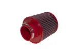 BMC conical air filter FBSA76-140 – Ø76 mm flange, 183 mm high, polyurethane top