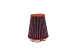 BMC conical air filter FBSA80-124P – Ø80 mm flange, 142 mm high, plastic top