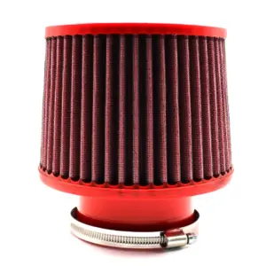 BMC conical air filter FBSA85-110 – Ø85 mm flange, 156 mm high, polyurethane top