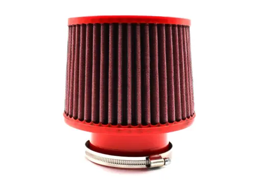 BMC conical air filter FBSA85-110 – Ø85 mm flange, 156 mm high, polyurethane top
