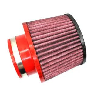 BMC conical air filter FBSA90-110C – Ø90 mm flange, 156 mm high, carbon top
