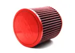 BMC conical air filter FBSA90-140 – Ø90 mm flange, 186 mm high, polyurethane top