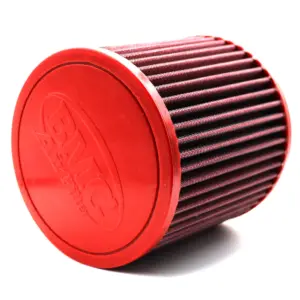 BMC conical air filter FBSA90-140 – Ø90 mm flange, 186 mm high, polyurethane top