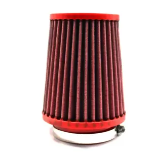 BMC conical air filter FBSS70-128 – Ø70 mm flange, 151 mm high, polyurethane top