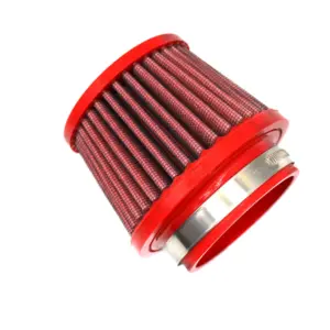 BMC conical air filter FBSS70-70 – Ø70 mm flange, 100 mm high, polyurethane top
