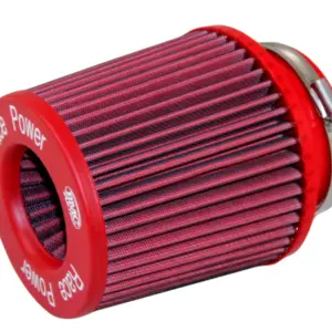 BMC Twin Air conical filter FBTW100-140 – Ø100 mm flange, 186 mm high, metal top