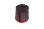 BMC Twin Air conical filter FBTW100-140C – Ø100 mm flange, 186 mm high, carbon top