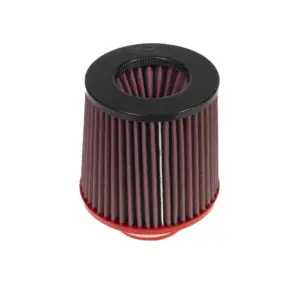 BMC Twin Air conical filter FBTW100-140C – Ø100 mm flange, 186 mm high, carbon top