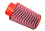 BMC Twin Air conical filter FBTW100-200 – Ø100 mm flange, 243 mm high, metal top