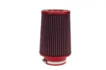 BMC Twin Air conical filter FBTW100-200P – Ø100 mm flange, 243 mm high, plastic top