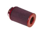 BMC Twin Air conical filter FBTW100-200P – Ø100 mm flange, 243 mm high, plastic top