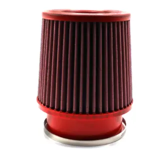 BMC Twin Air conical filter FBTW110-140 – Ø110 mm flange, 186 mm high, metal top